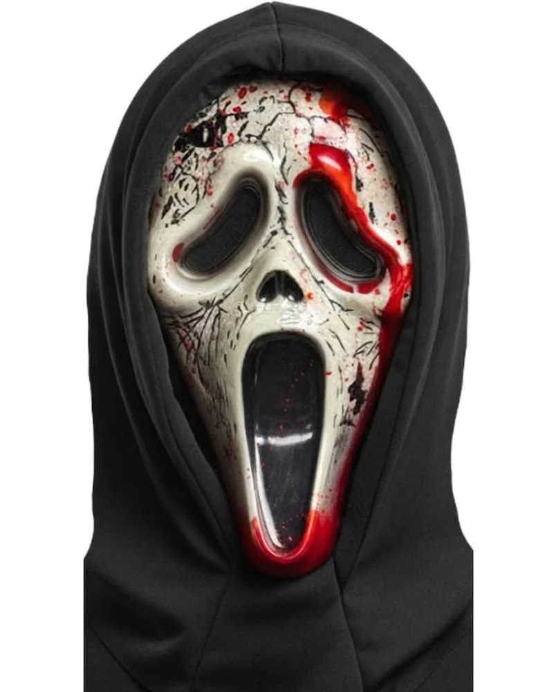 Scream Ghost Face Aged Bleeding Mask - Image 2