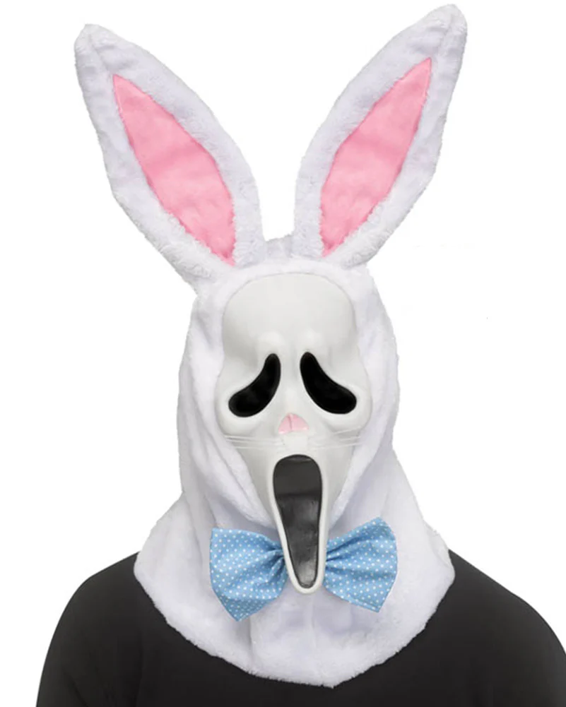 Scream Ghost Face Easter Bunny Mask
