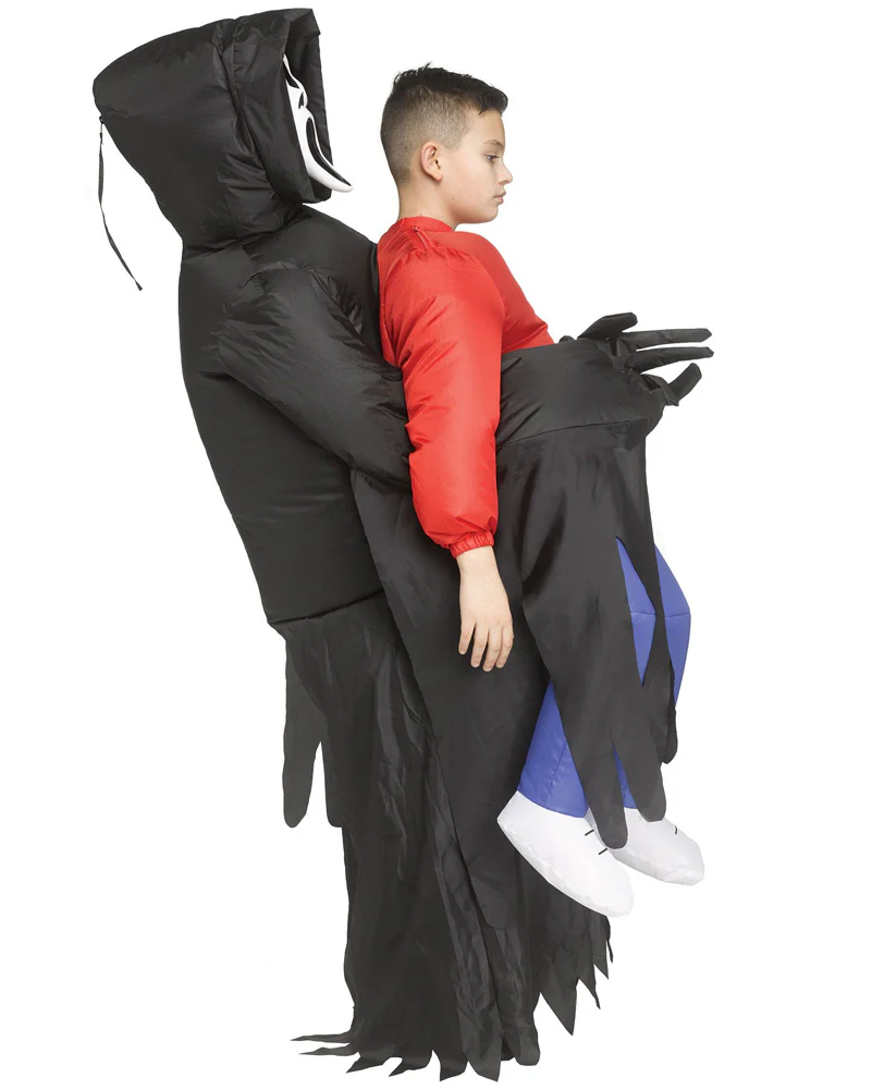 Scream Ghost Face Lives Piggyback Inflatable Kids Costume - Image 4