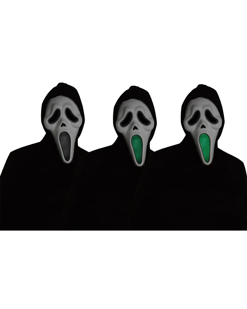 Scream Light Up Fade Mouth Ghost Face Boys Costume - Image 3