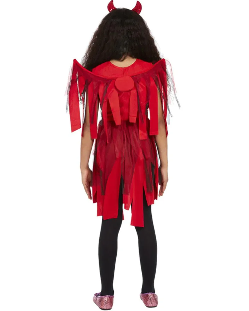 Sequin Devil Girls Costume - Image 2