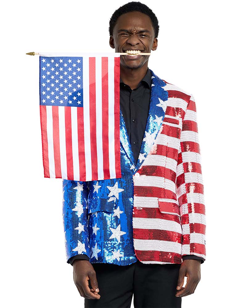 Sequins USA Mens Suitmeister Jacket - Image 8