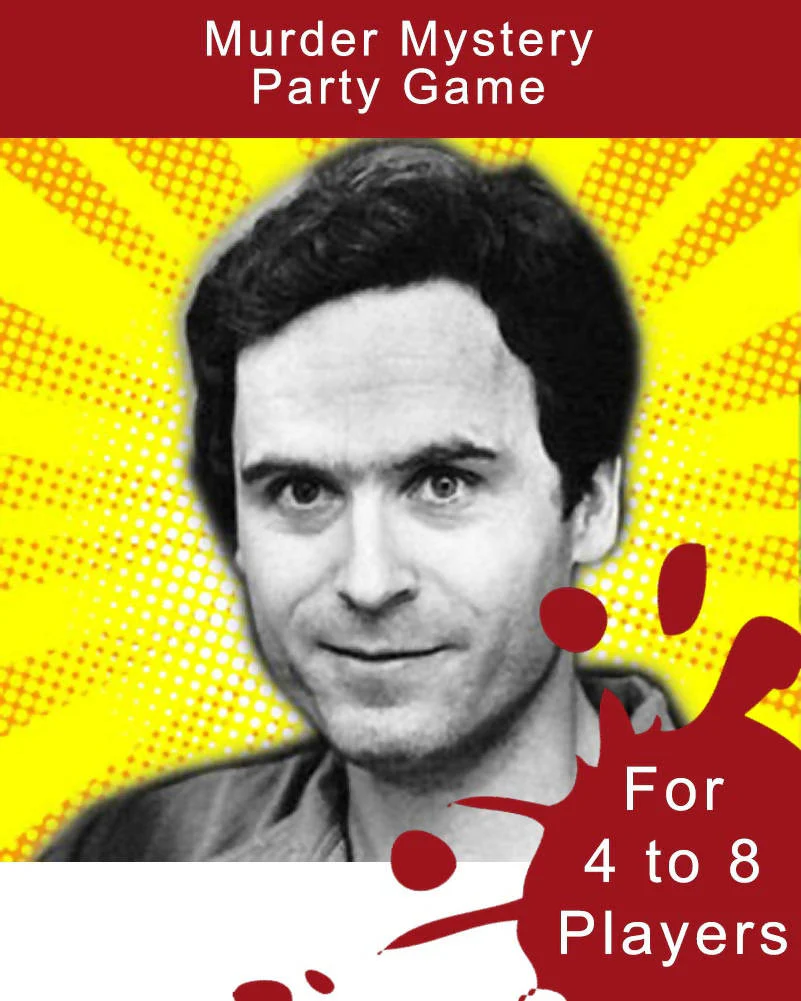Serial Slaughter Digital Murder Mystery Game for 4 to 8 Players