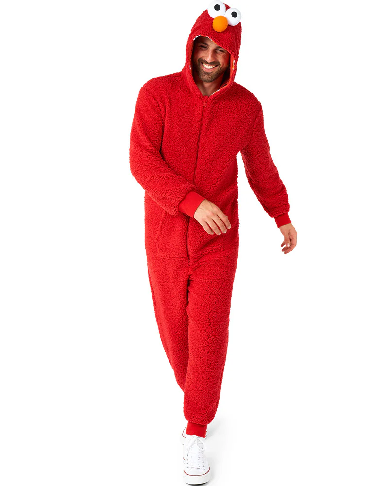 Sesame Street Elmo Adults Opposuit Onesie - Image 6