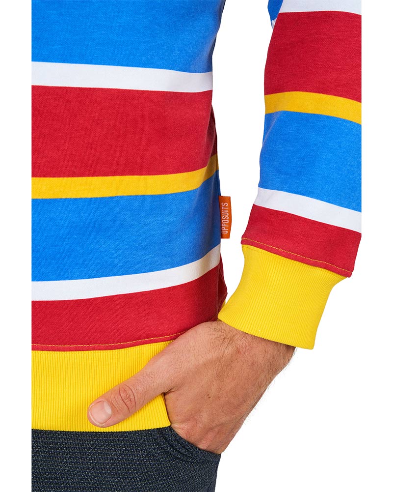 Sesame Street Ernie Mens Opposuit Sweater - Image 4