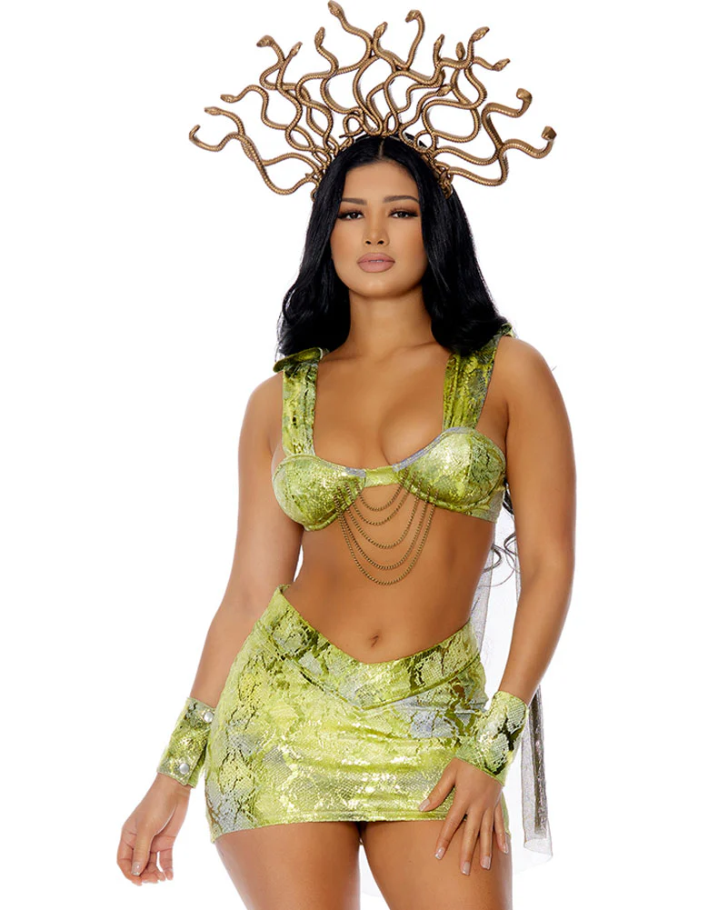 Set In Stone Medusa Womens Costume - Image 2