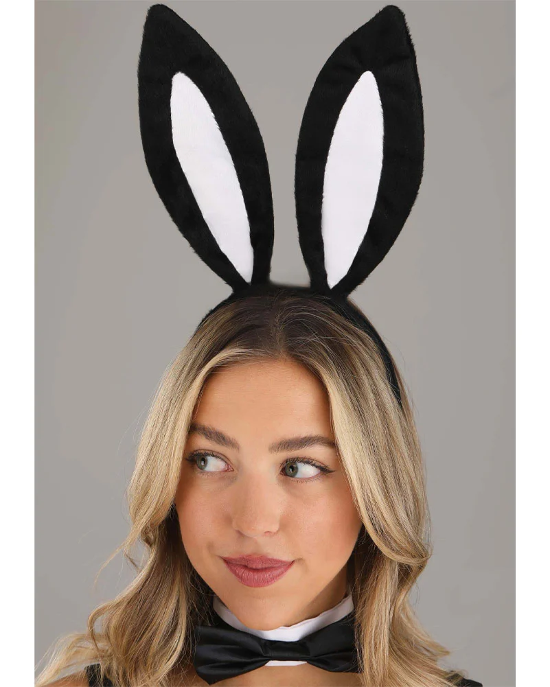 Sexy Bunny Headband Choker and Cuffs Deluxe Set - Image 4