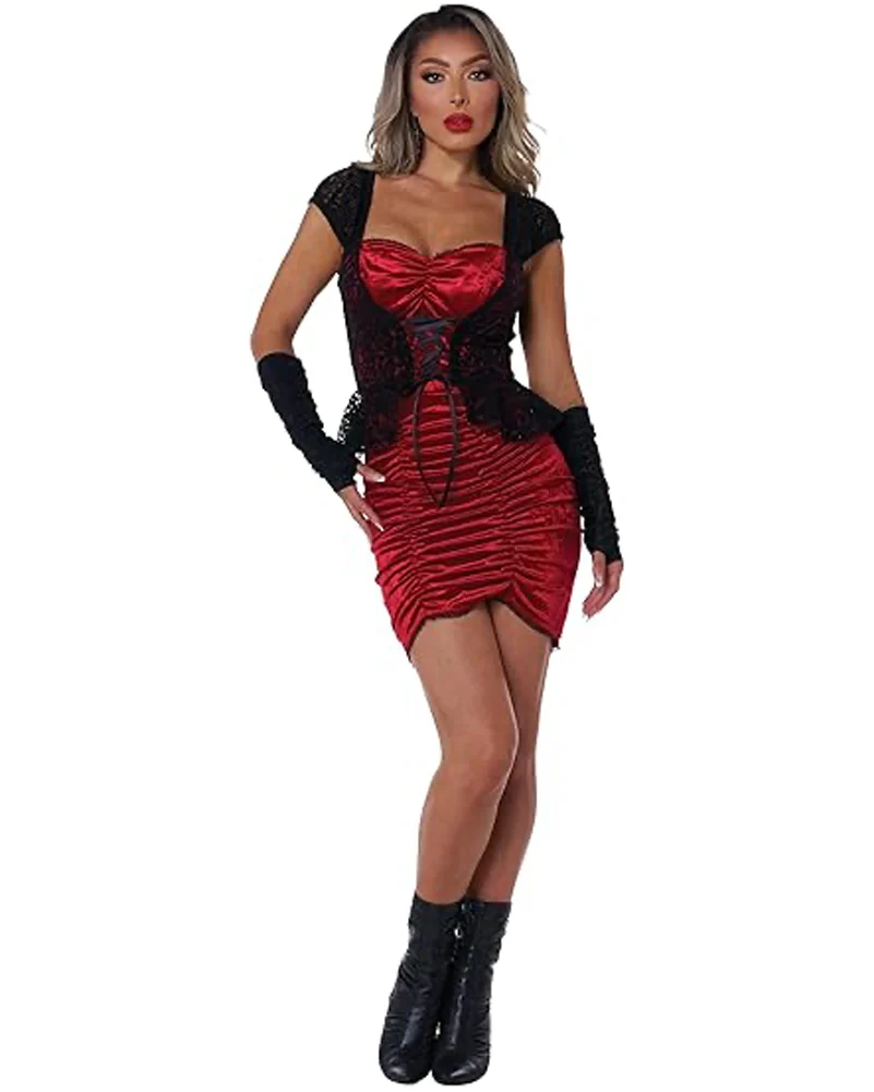 Sexy Red Riding Hood Womens Costume - Image 3