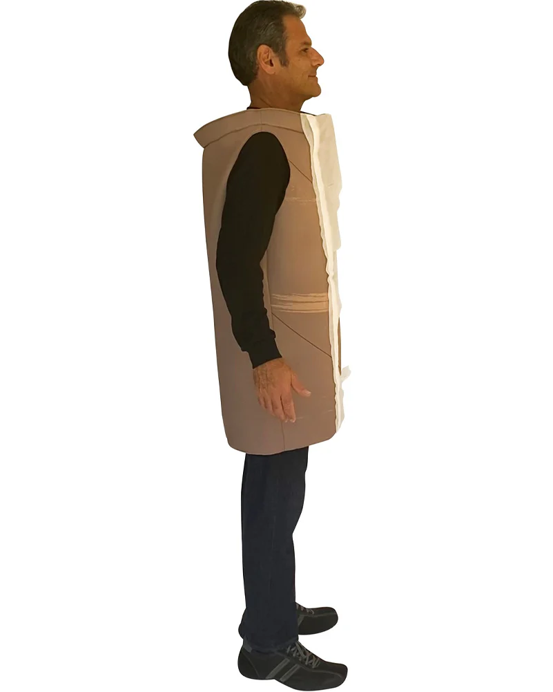 Out of Luck Toilet Paper Roll Adult Costume - Image 2