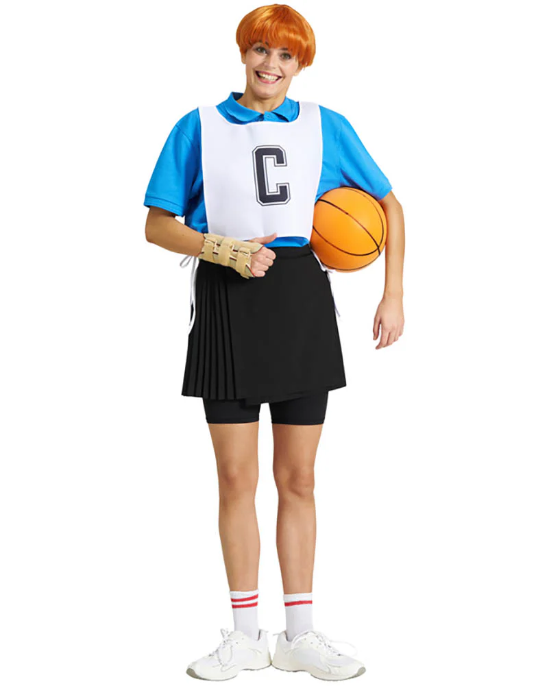 Shazza Deluxe Wig and Netball Bib Set - Image 10