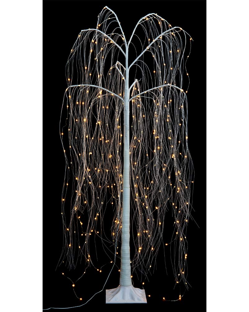 Shimmer Christmas LED Willow Tree 1.8m - Image 3