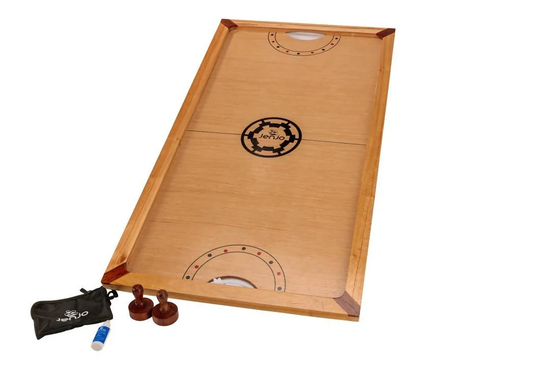 Shuffle Puck Wooden Air Hockey Game - Image 3