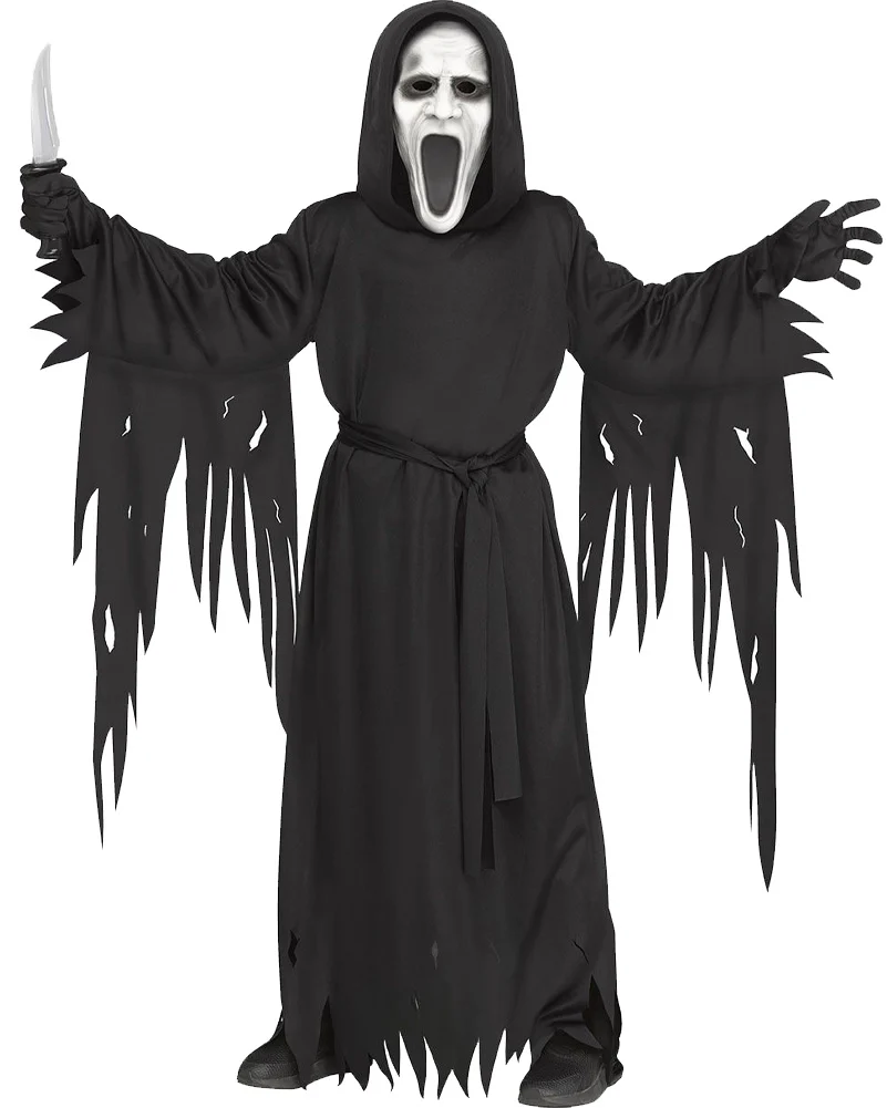Silent Screamer Kids Costume