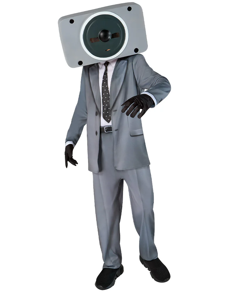 Skibidi Toilet Speakerman Boys Costume