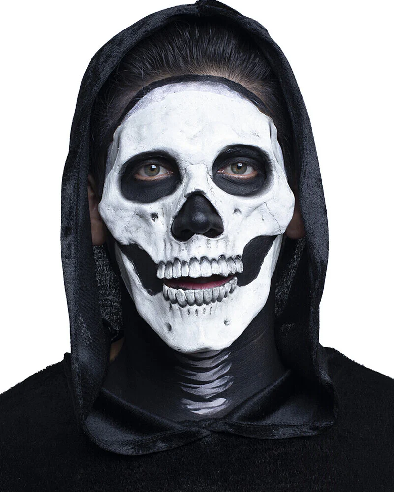 Skull Latex Mask Luxury FX Appliance Transfer Prosthetic - Image 2