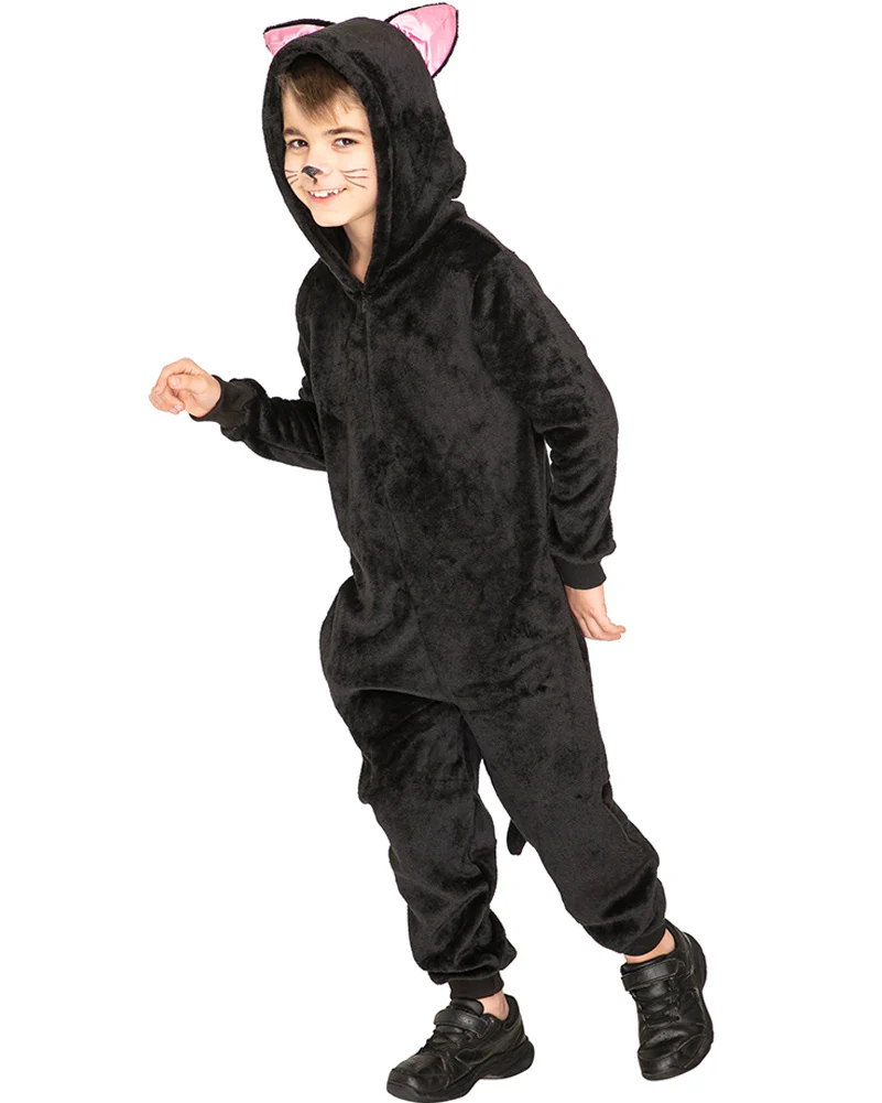 Slinky Black Cat Toddler Kids Book Week Costume - Image 4