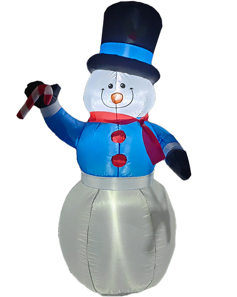 Snowman Classic Christmas Lawn Inflatable 1.2m - Image 2