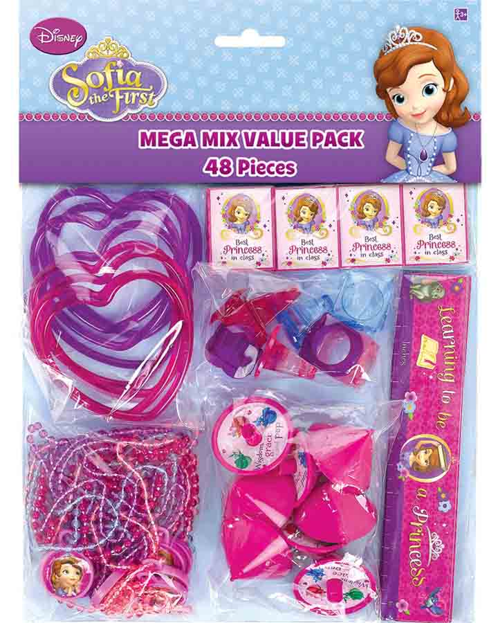 Sofia the First Party Favour Pack of 48 for 8