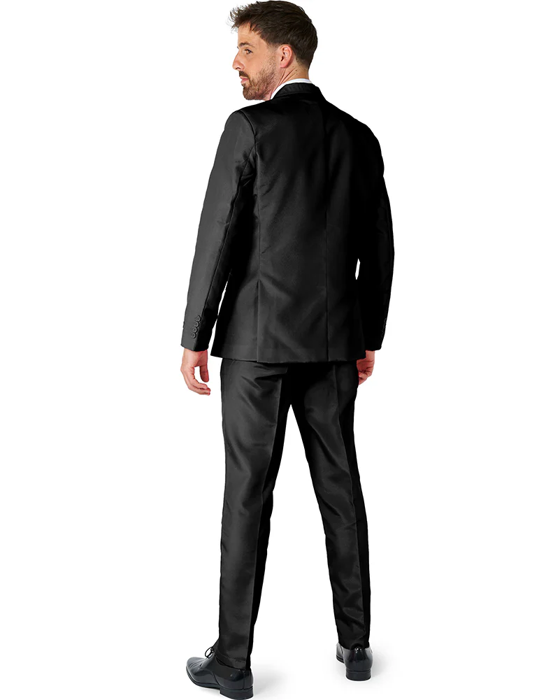 Solid Black Mens Suitmeister - Image 2