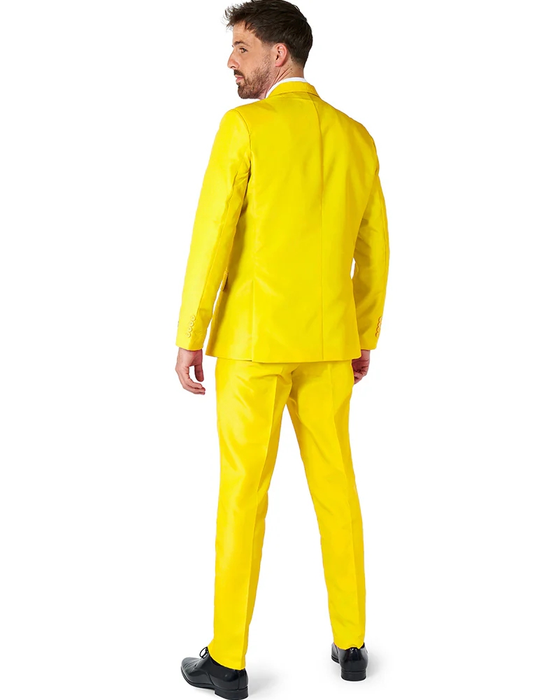 Solid Yellow Mens Suitmeister - Image 2