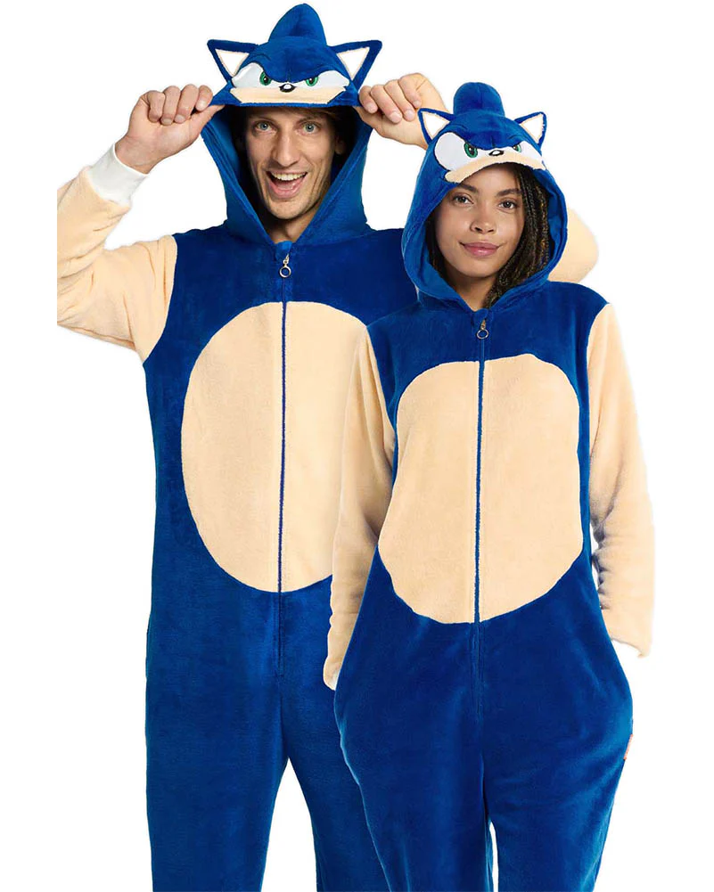Sonic The Hedgehog Opposuit Adult Onesie - Image 14