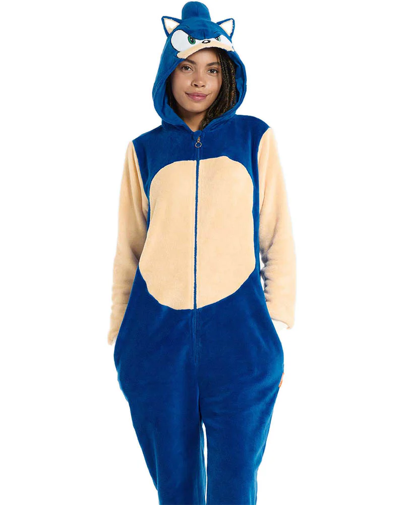 Sonic The Hedgehog Opposuit Adult Onesie - Image 3