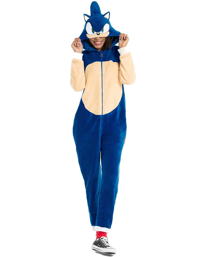 Sonic The Hedgehog Opposuit Adult Onesie - Image 5
