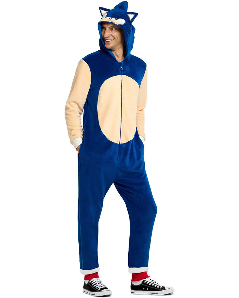 Sonic The Hedgehog Opposuit Adult Onesie - Image 7