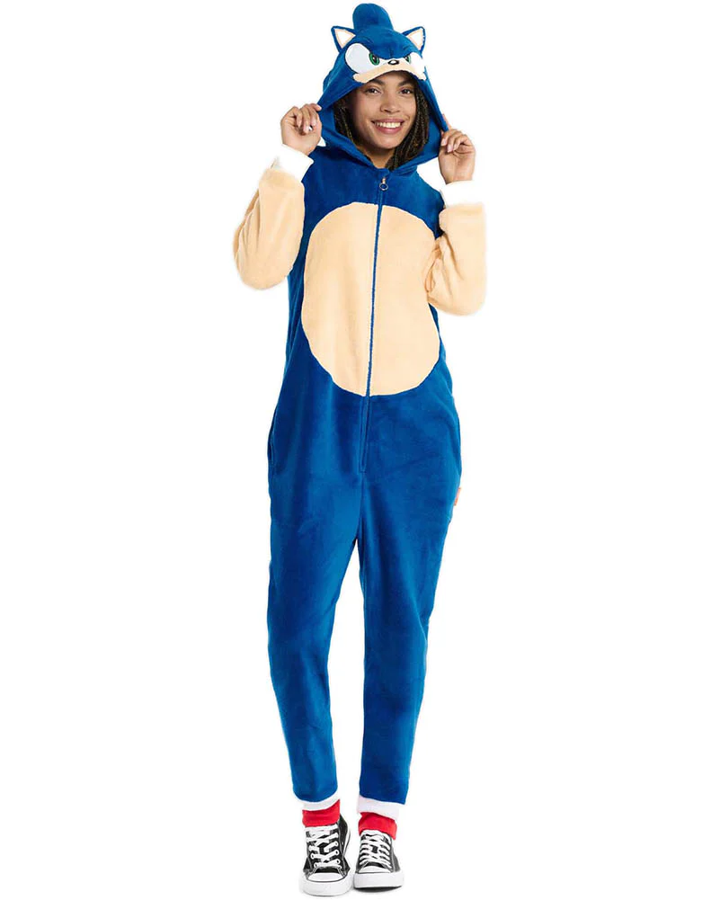 Sonic The Hedgehog Opposuit Adult Onesie - Image 8