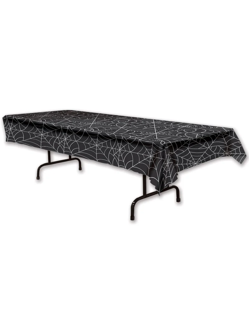 Spider Web Plastic Tablecover