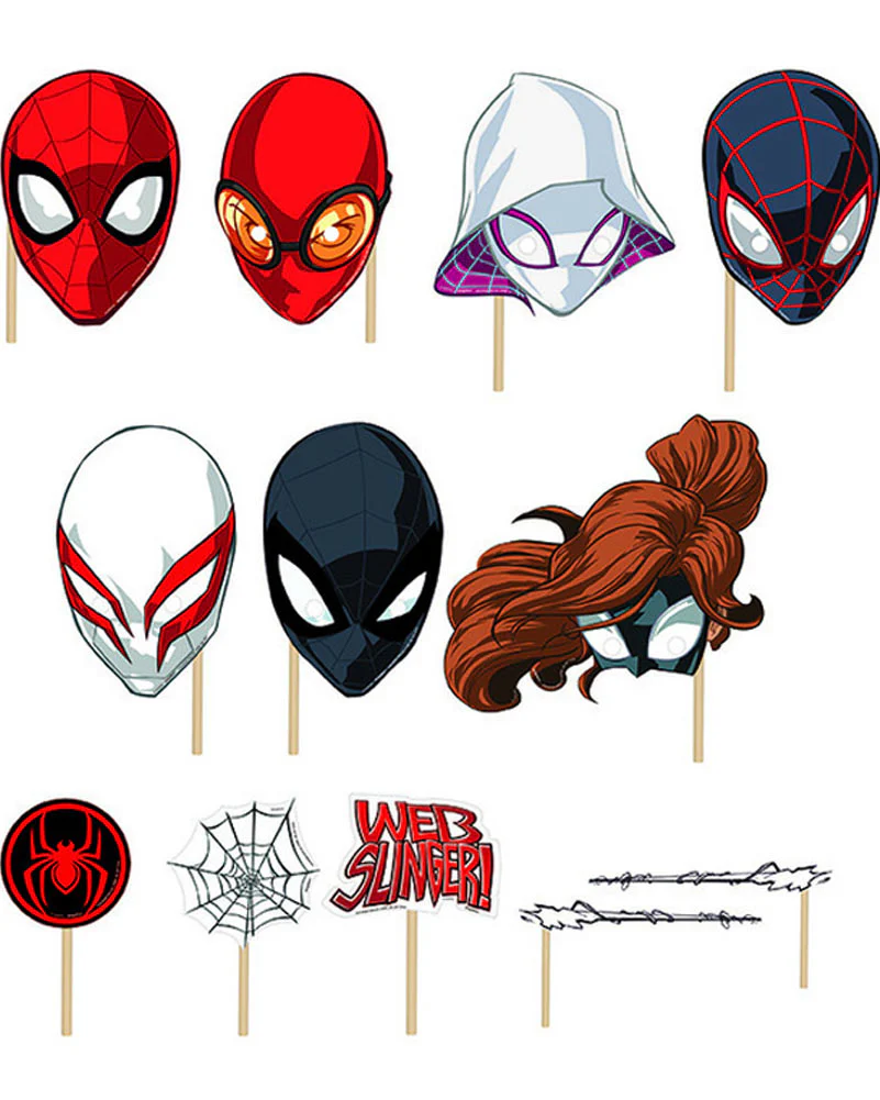 Spiderman Webbed Wonder Scene Setter with Props - Image 2
