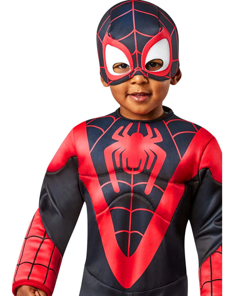 Spidey and his Amazing Friends Miles Morales Deluxe Boys Toddler Costume - Image 2