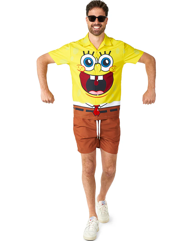 Spongebob Mens Suitmeister Swim Suit Combo - Image 5