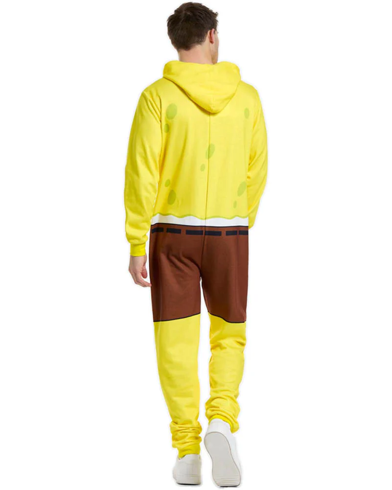 Spongebob Opposuit Adult Onesie - Image 2