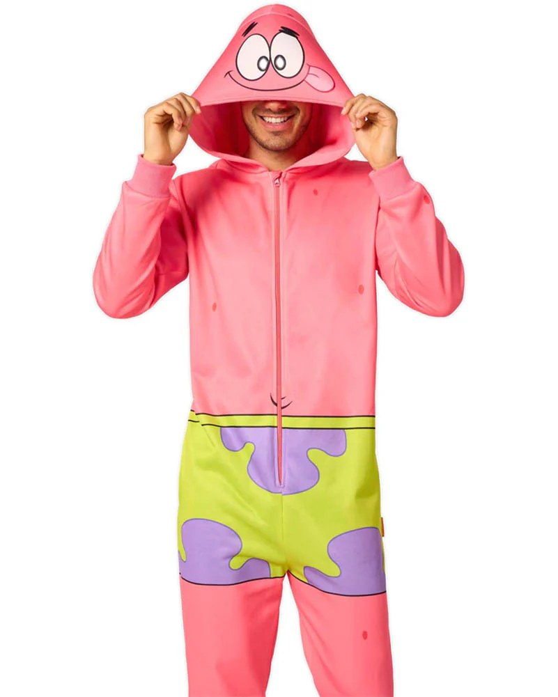 Spongebob Patrick Opposuit Adult Onesie - Image 3