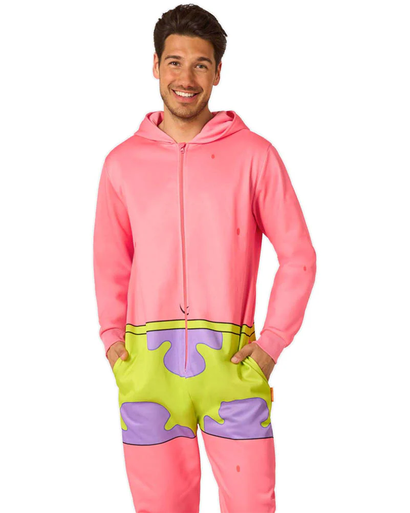 Spongebob Patrick Opposuit Adult Onesie - Image 7