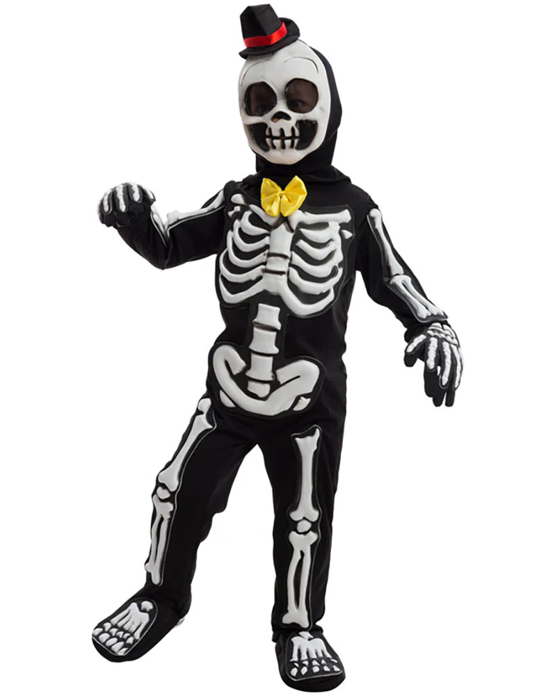 Spooky Skelebones Kids Costume - Image 4