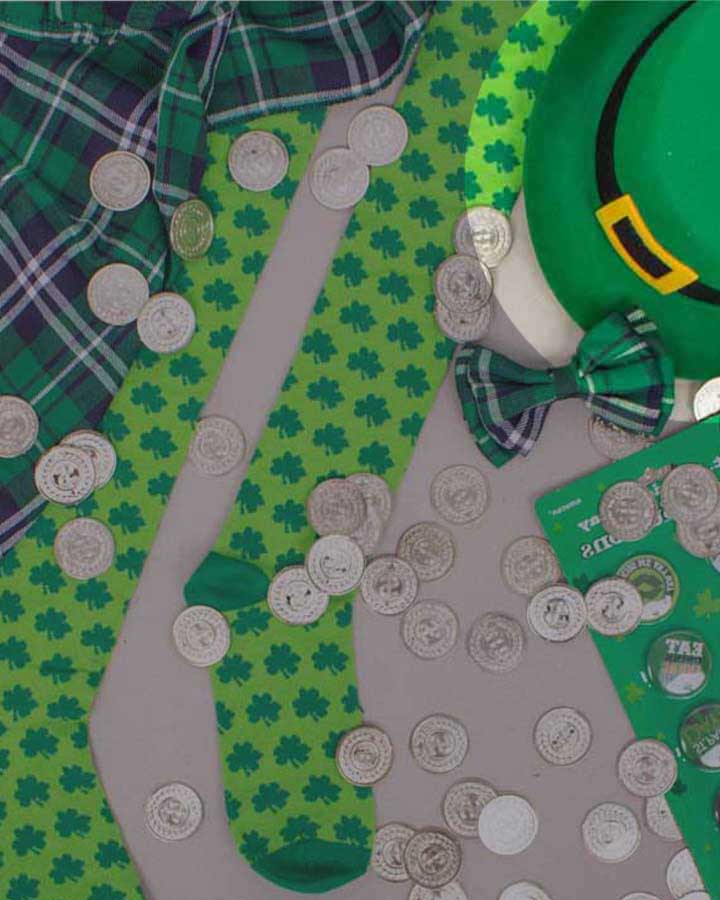 St Patricks Day Felt Top Hat - Image 2