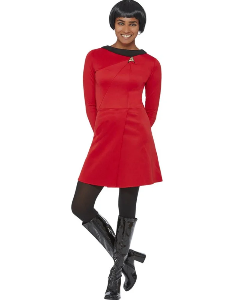 Star Trek Original Series Operations Uniform Womens Costume - Image 4