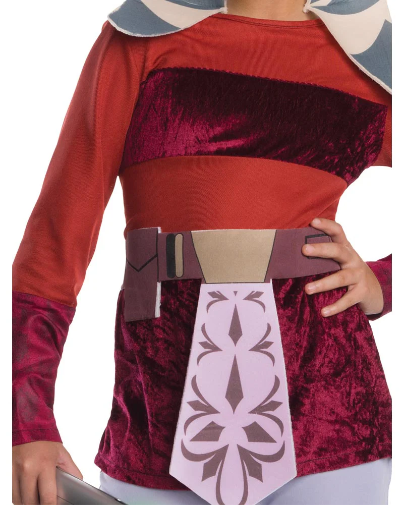 Star Wars Clone Wars Ahsoka Girls Costume - Image 3