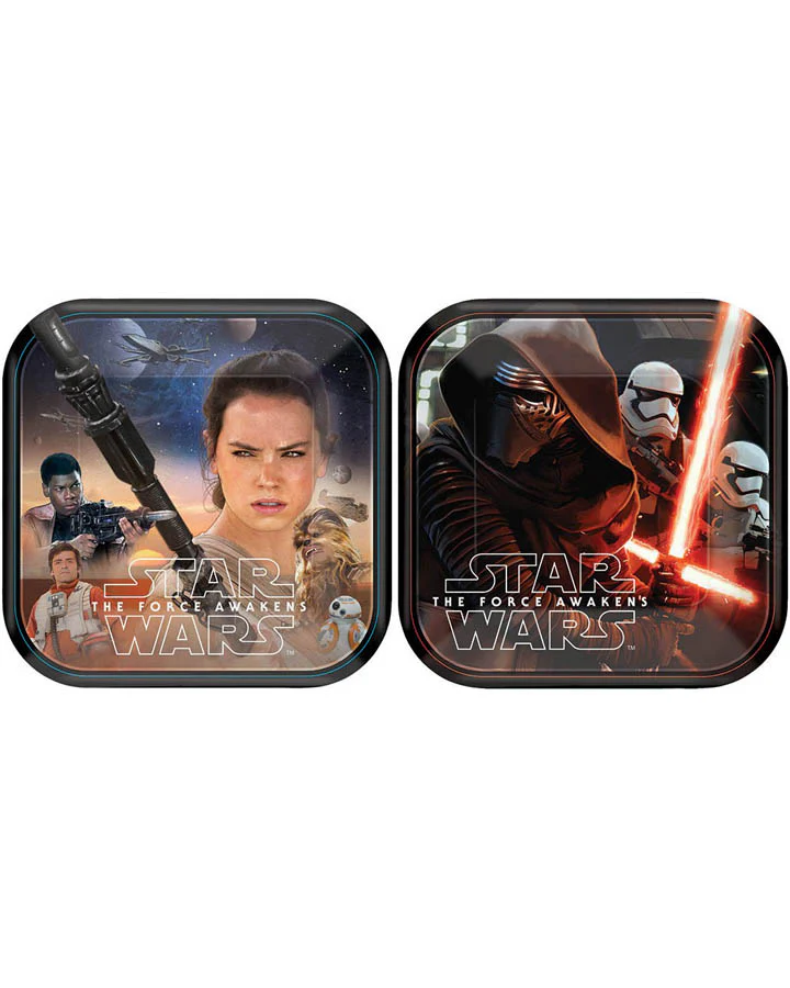 Star Wars Episode 7 18cm Party Plates Pack of 8 - Image 2