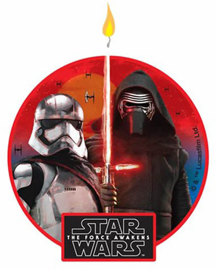 Star Wars Episode 7 Birthday Candle
