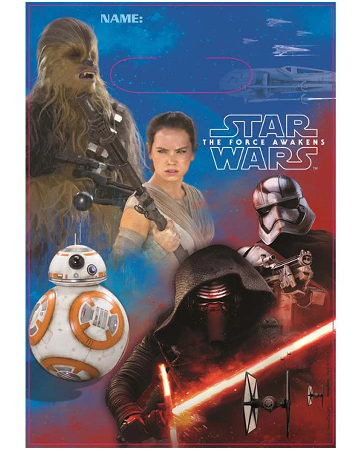 Star Wars Episode 7 Lolly Bags
