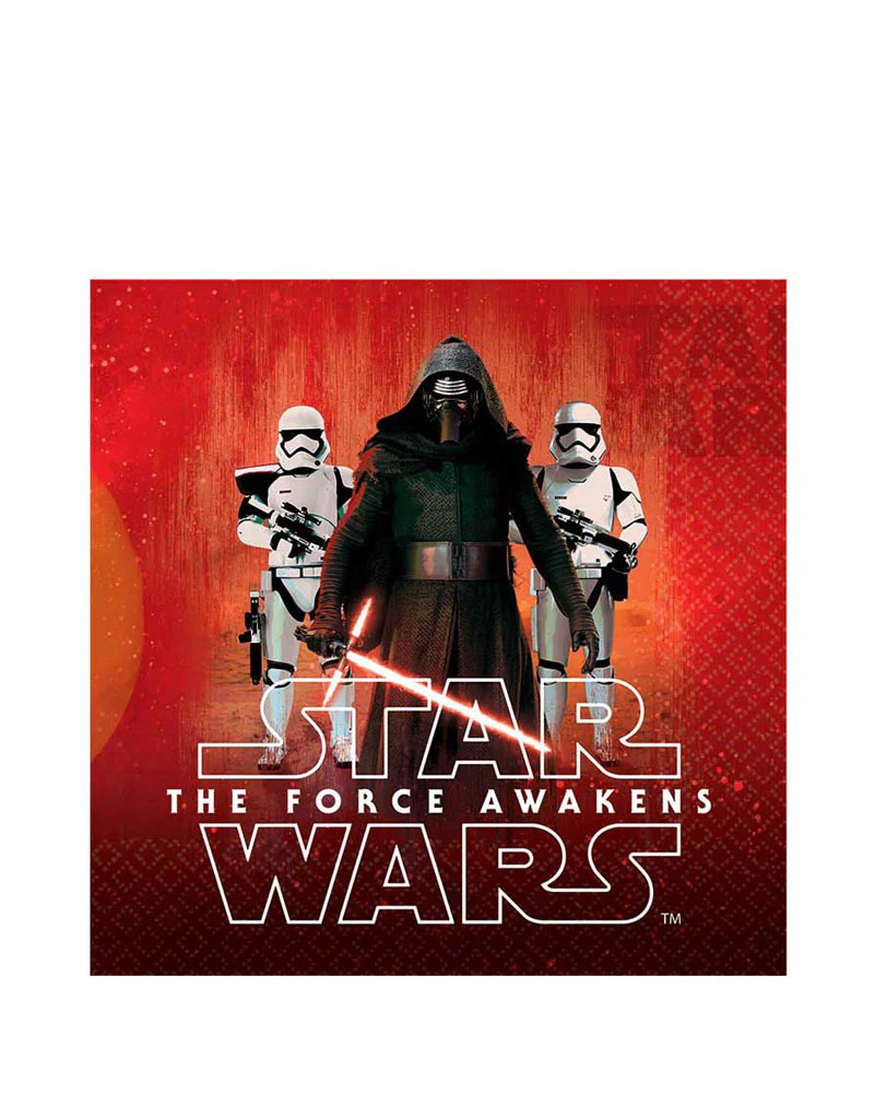 Star Wars Episode 7 Lunch Napkins Pack of 16