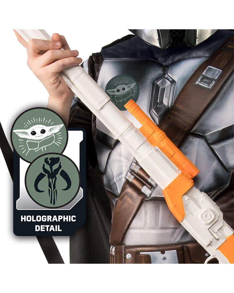Star Wars Mandalorian Deluxe Boys Costume - Image 4