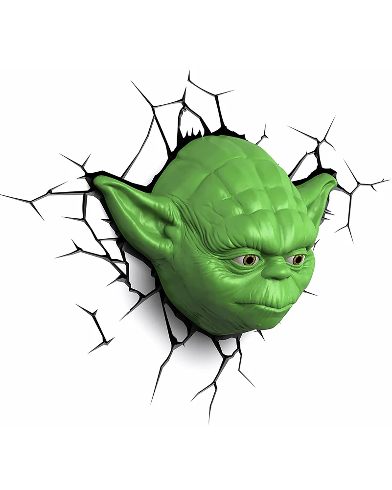 Star Wars Master Yoda 3D Wall Light - Image 4