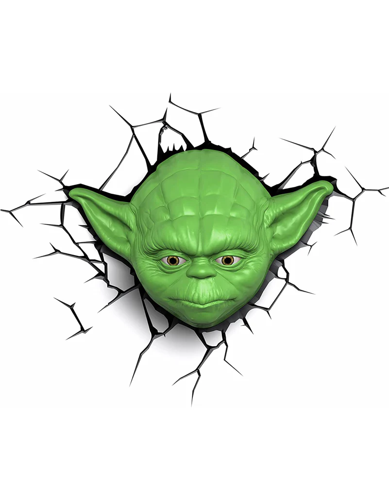 Star Wars Master Yoda 3D Wall Light - Image 5