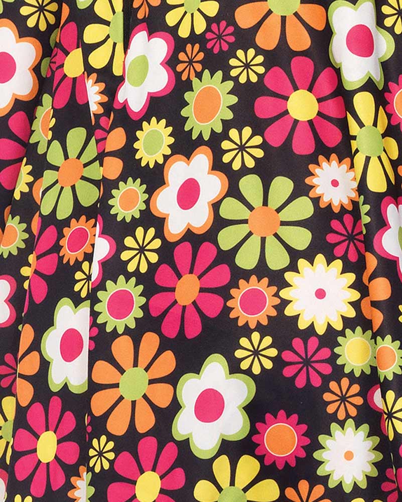 60s Starflower Hippie Womens Costume - Image 4