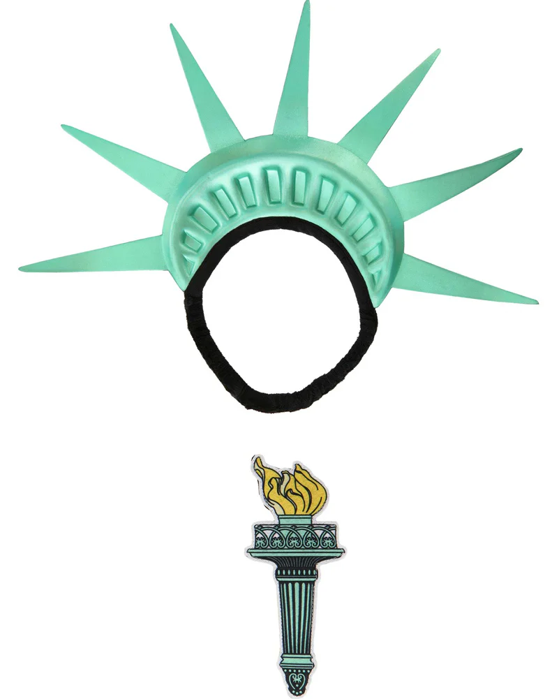 Statue of Liberty Headband and Torch Set - Image 2