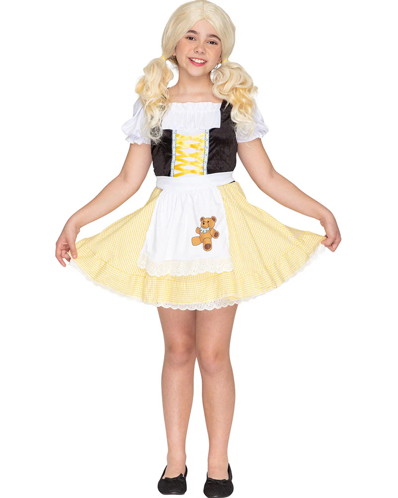 Storybook Goldilocks Deluxe Toddler Book Week Costume